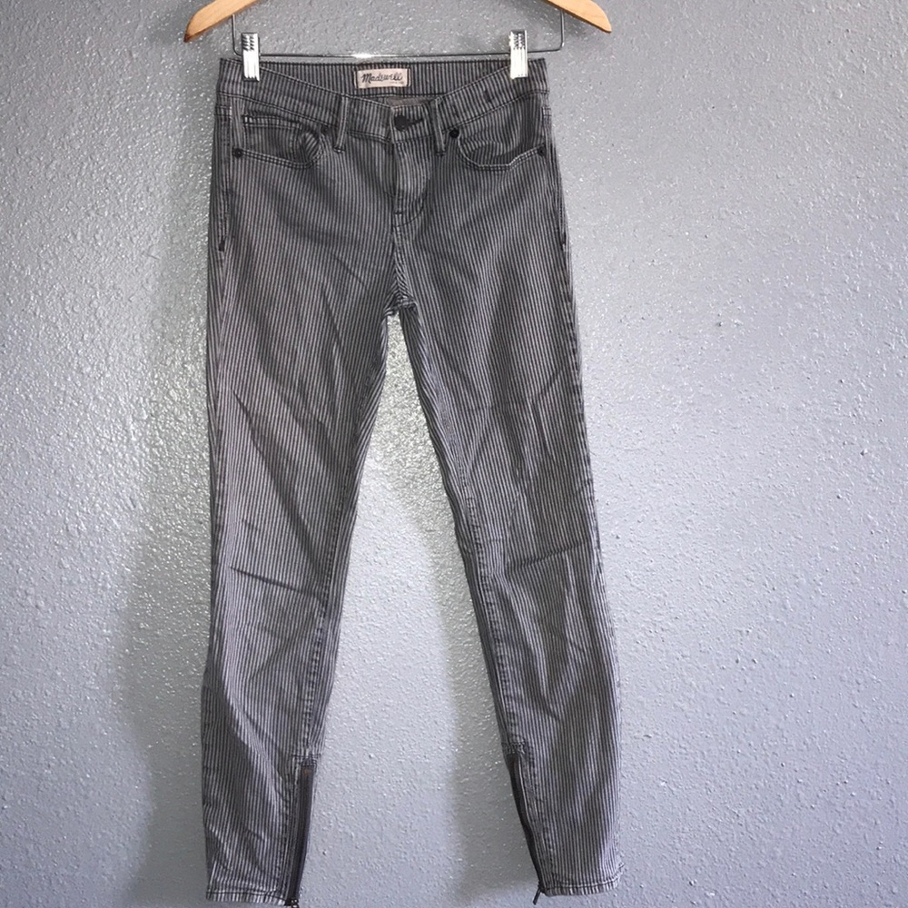 Madewell Striped Jeans